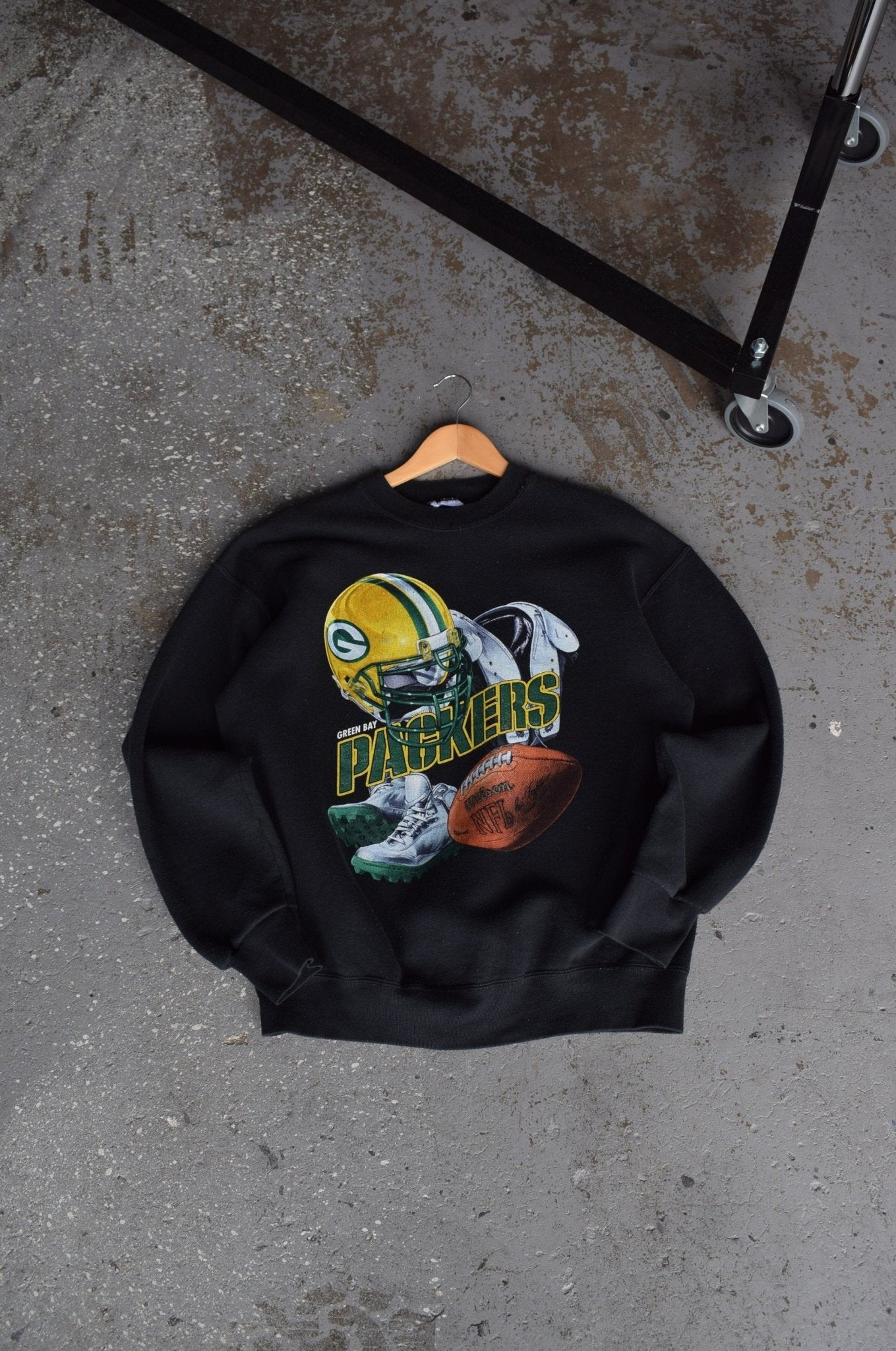 Vintage packers crewneck on sale