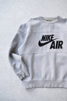 Vintage Nike Air Spellout Embroidered Sweater (L) - Retrospective Store