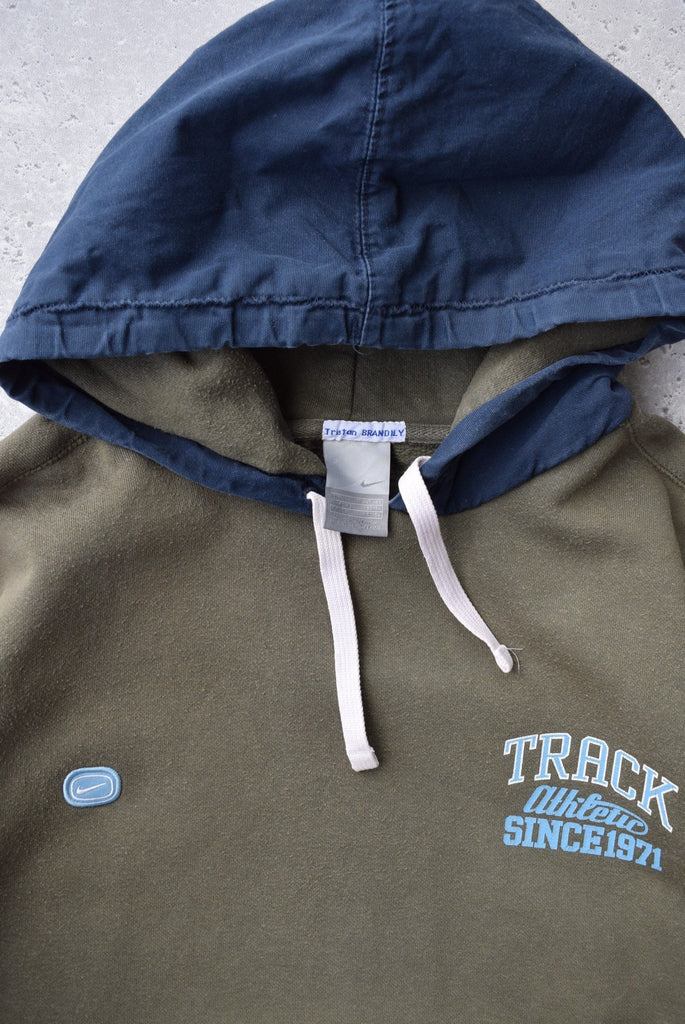 Vintage Nike 'Track Athletic' Hoodie (L) - Retrospective Store