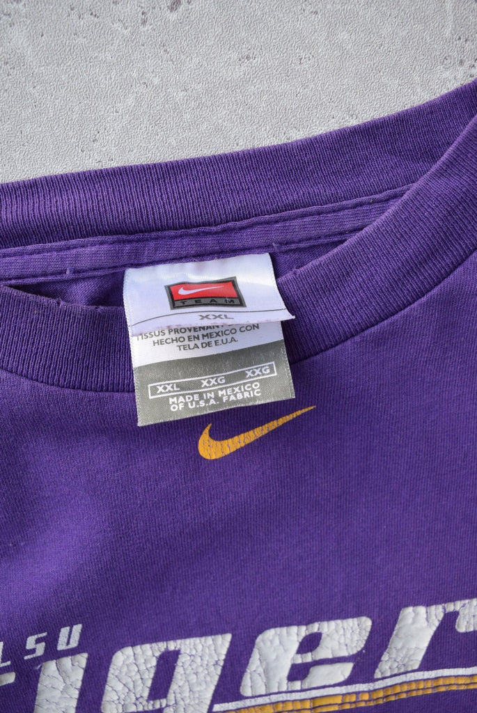 Vintage Nike x LSU Tigers Long Sleeve Tee (XXL) - Retrospective Store