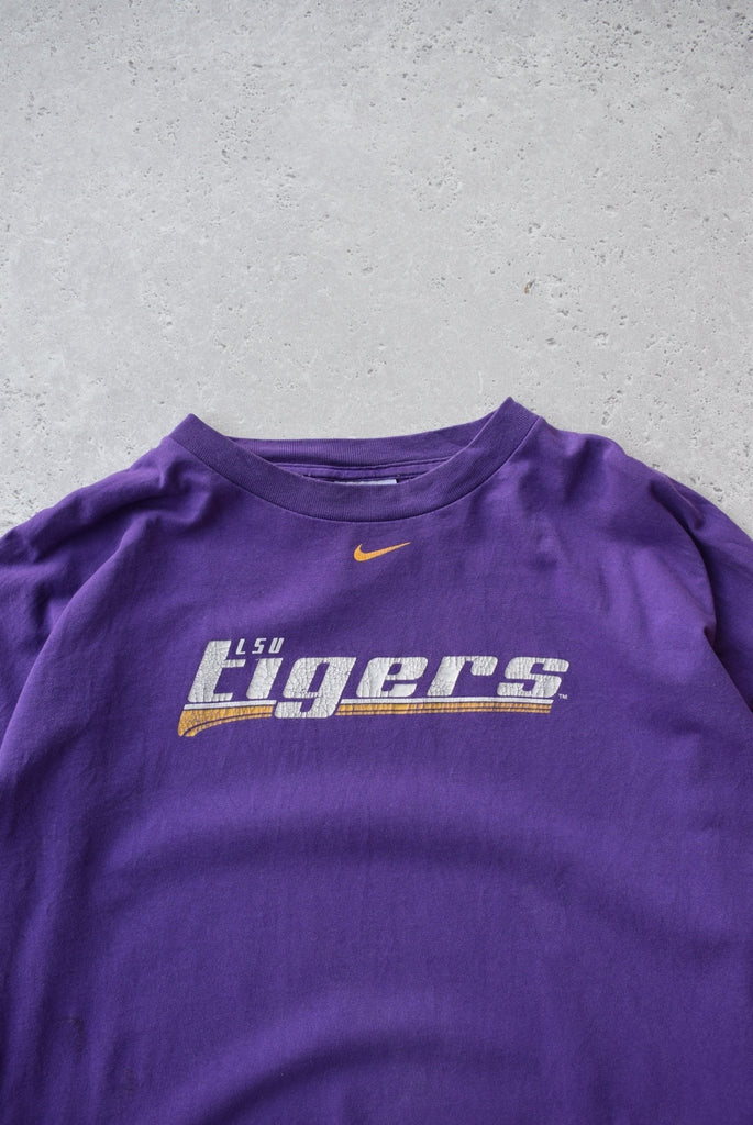 Vintage Nike x LSU Tigers Long Sleeve Tee (XXL) - Retrospective Store