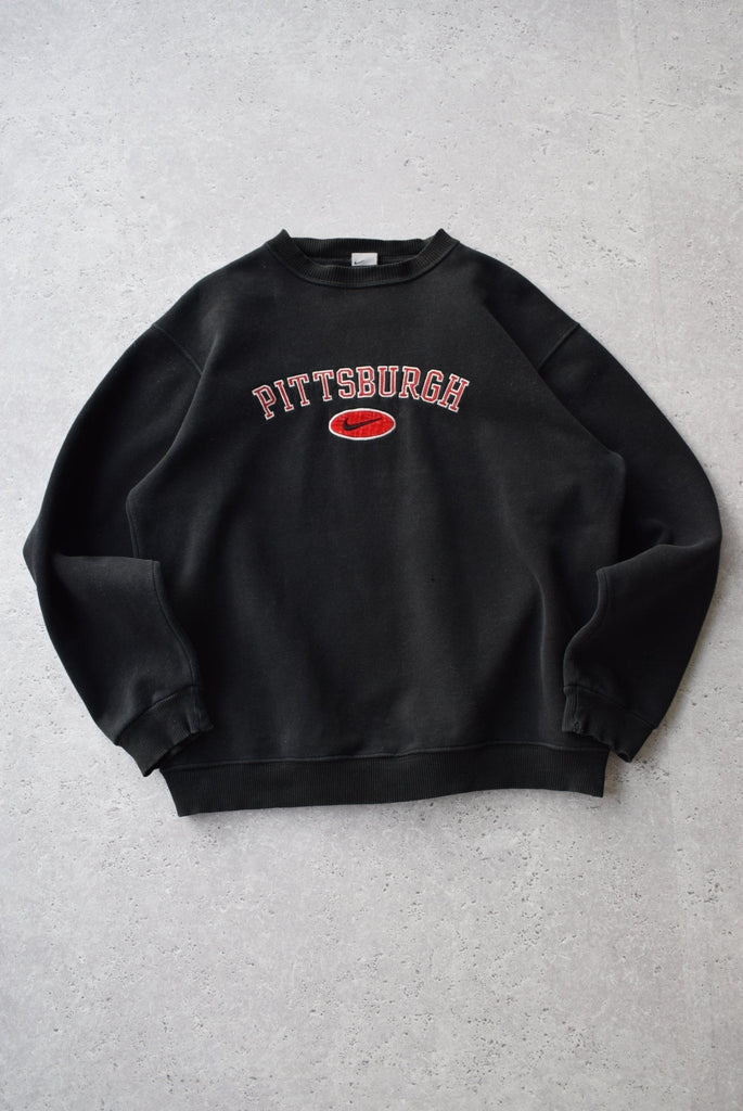 Vintage Nike x Pittsburgh State University Embroidered Sweater (L) - Retrospective Store