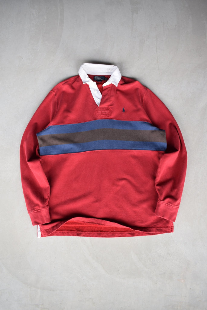 Vintage Polo Ralph Lauren Rugby Sweater (L/XL) - Retrospective Store