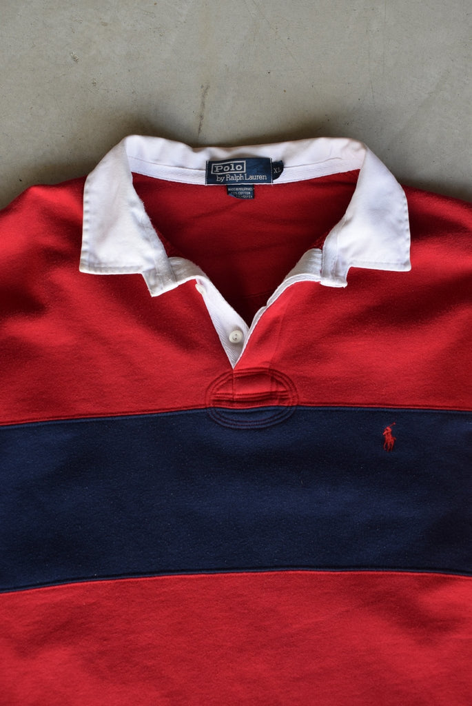 Vintage Polo Ralph Lauren Rugby Sweater (XL/XXL) - Retrospective Store