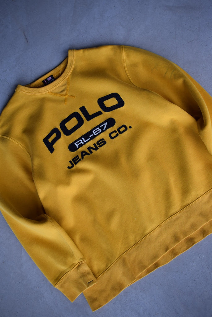 Vintage Ralph Lauren Polo Jeans Co. Embroidered Sweater (M) - Retrospective Store