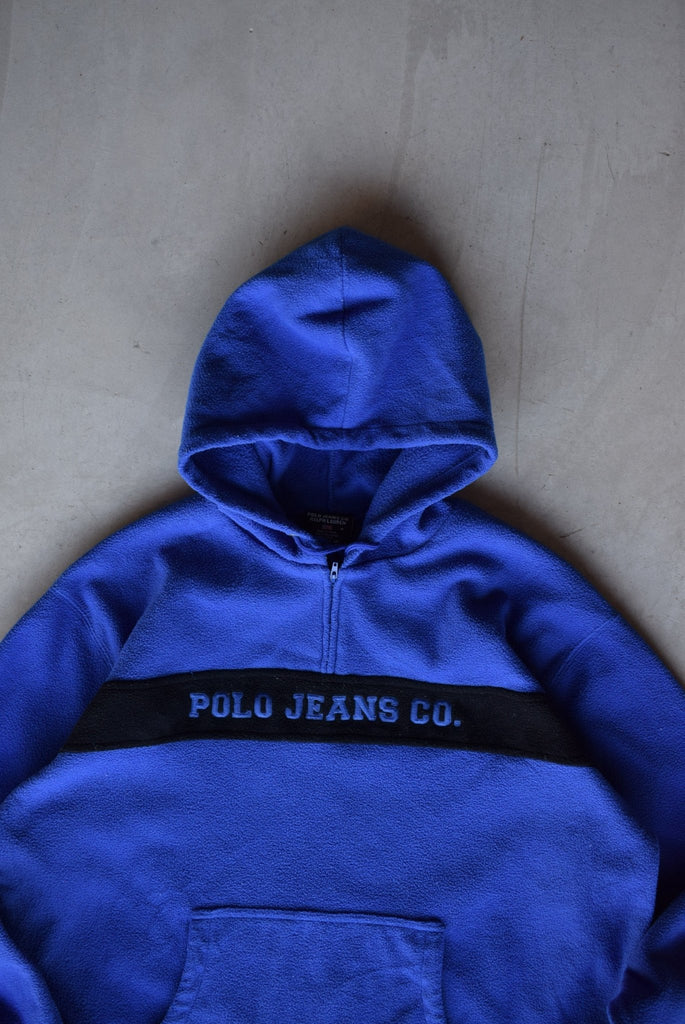 Vintage Ralph Lauren Polo Jeans Co. Fleece Hoodie (M/L) - Retrospective Store