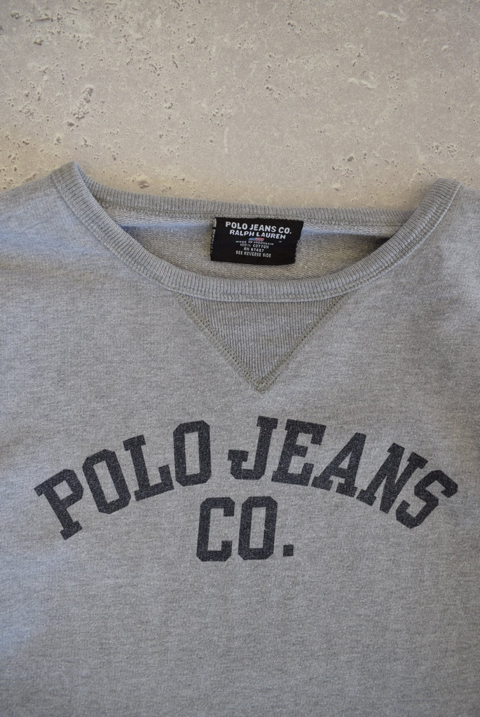 Vintage Ralph Lauren Polo Jeans Spellout Sweater (S/M) - Retrospective Store