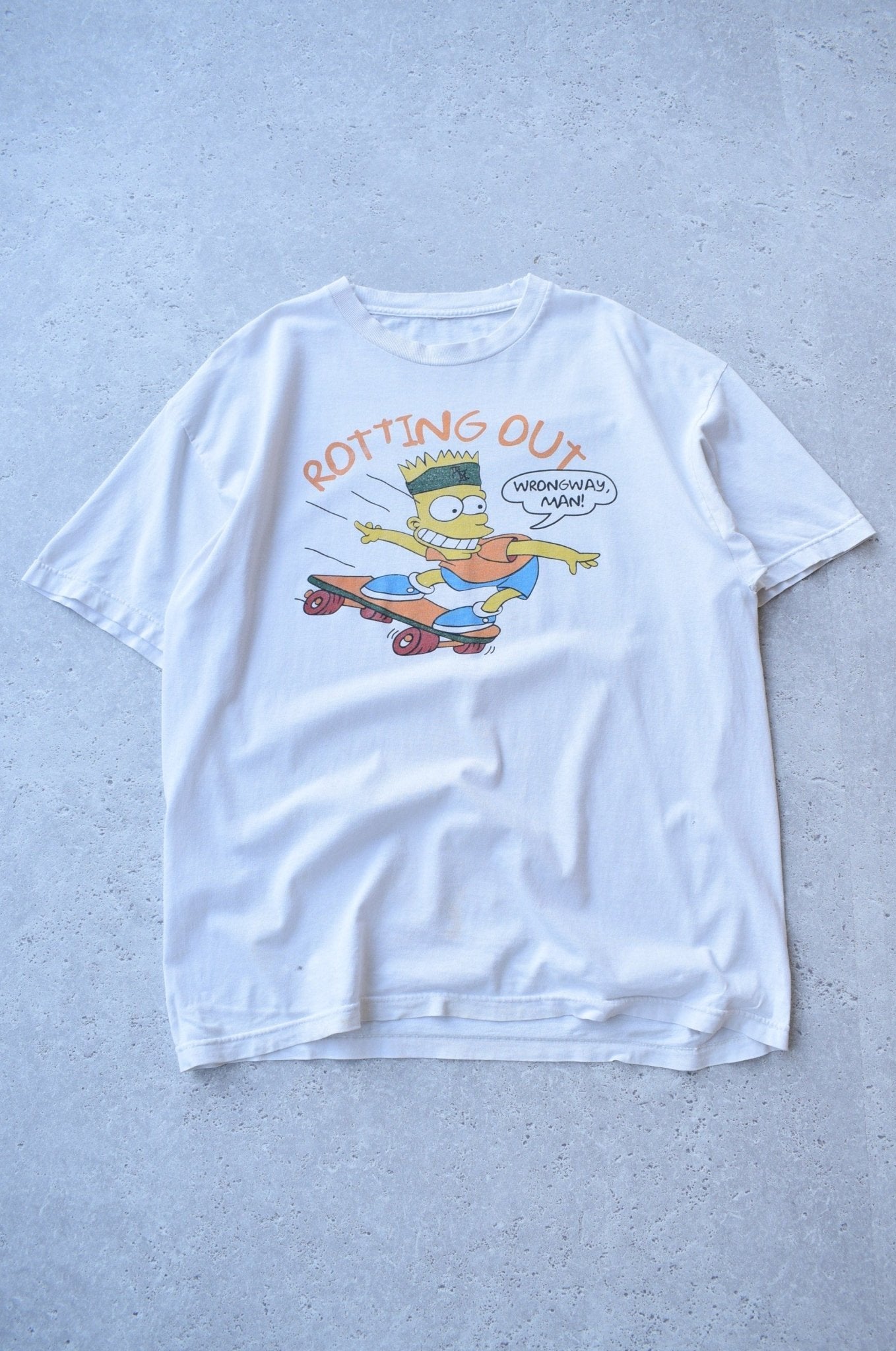 Vintage The Simpsons x Rotting Out Tee (XL) - Retrospective Store