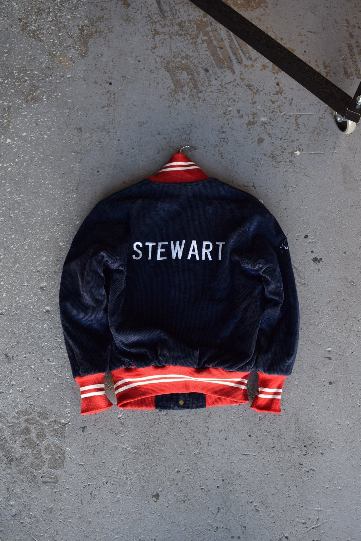 Vintage Thomas A. Stewart Corduroy Varsity Jacket (XS/S) - Retrospective Store
