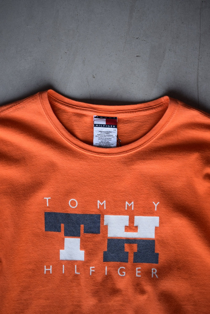 Vintage Tommy Hilfiger Spellout Tee (XL) - Retrospective Store