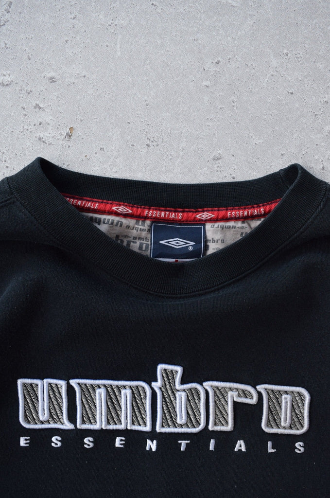 Vintage Umbro Essentials Embroidered Spellout Sweater (S) - Retrospective Store