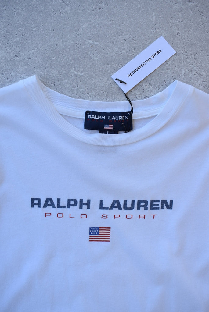 *Womens* Vintage Polo Sport Ralph Lauren Tee (L) - Retrospective Store