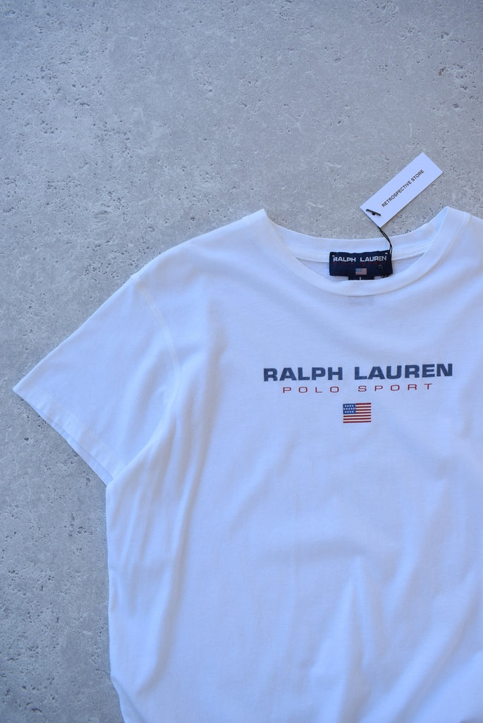 *Womens* Vintage Polo Sport Ralph Lauren Tee (L) - Retrospective Store